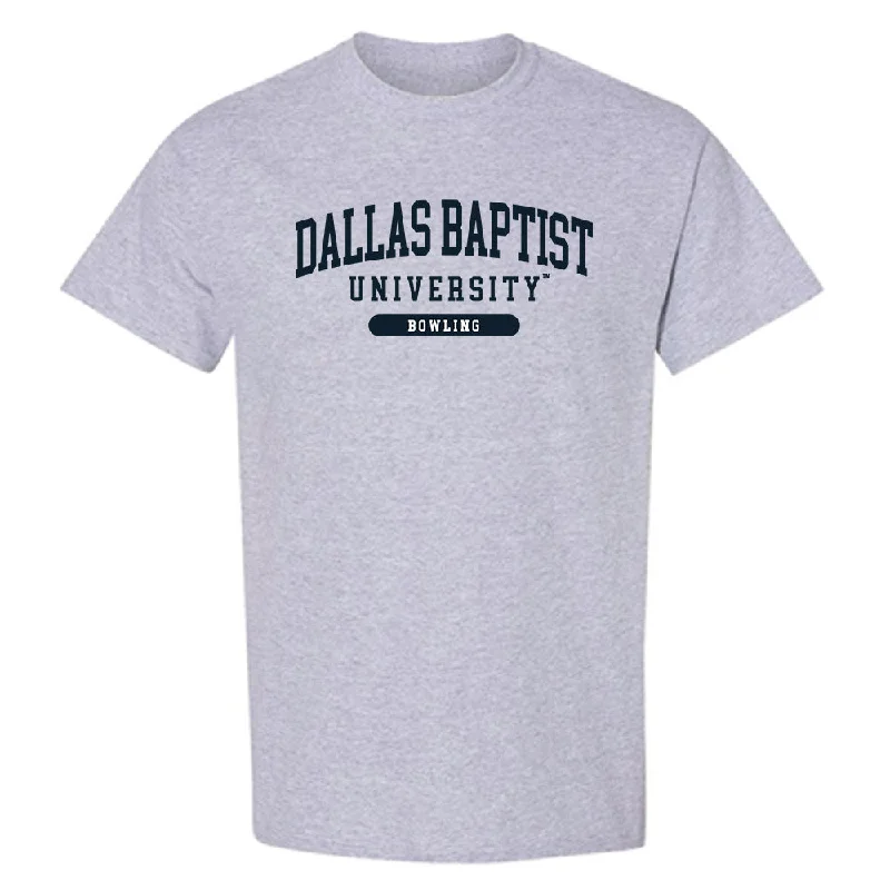 Dallas Baptist - NCAA Women's Bowling : Paul Marquez - Classic Shersey T-Shirt-- Notch Collar Peter Pan Collar Cowl Neck Dallas Baptist - NCAA Women's Bowling : Paul Marquez - Classic Shersey T-Shirt-- Notch Collar Peter Pan Collar Cowl Neck
