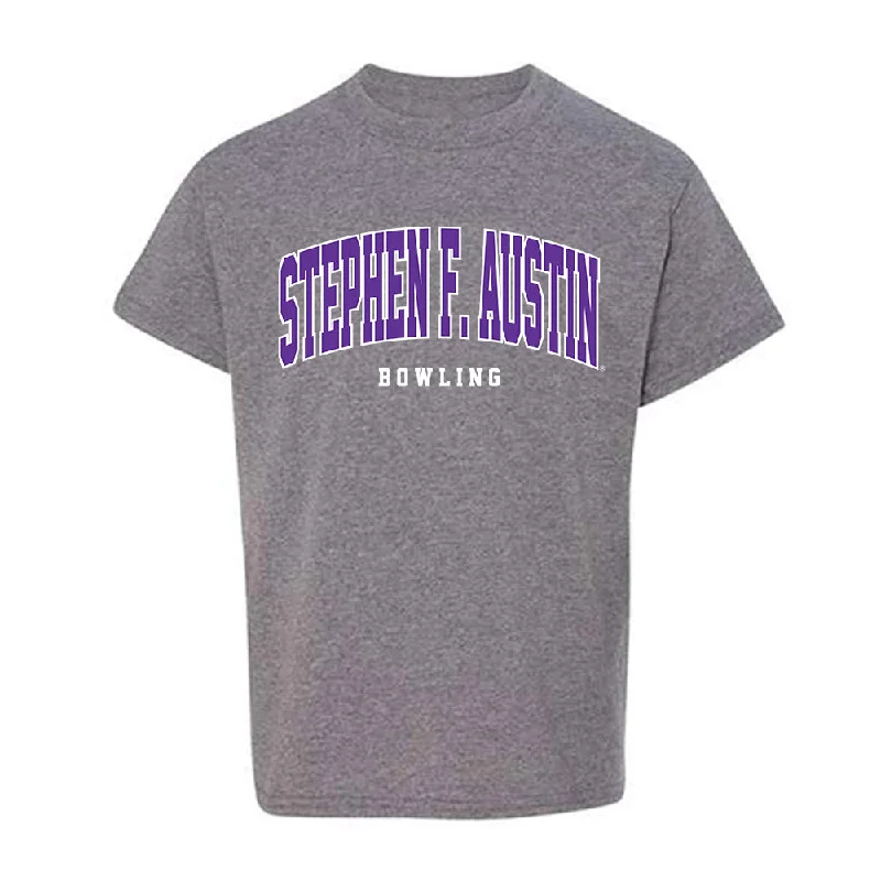 SFA - NCAA Women's Bowling : Kristyn Graham - Youth T-Shirt-- Elasticated Padded Insulated