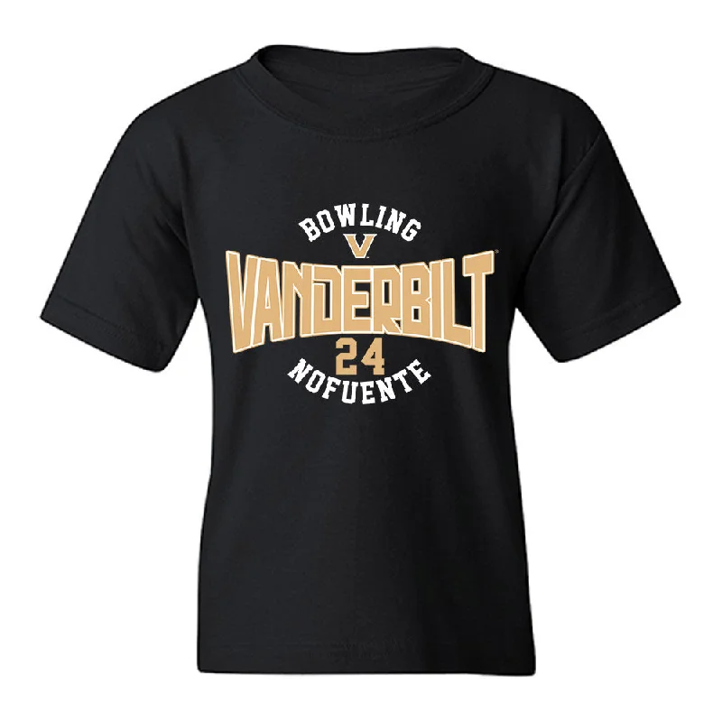 Vanderbilt - NCAA Women's Bowling : Saphyre Nofuente - Classic Fashion Shersey Youth T-Shirt-- Terry Blend Velvet Blend Canvas Blend Vanderbilt - NCAA Women's Bowling : Saphyre Nofuente - Classic Fashion Shersey Youth T-Shirt-- Terry Blend Velvet Blend Canvas Blend