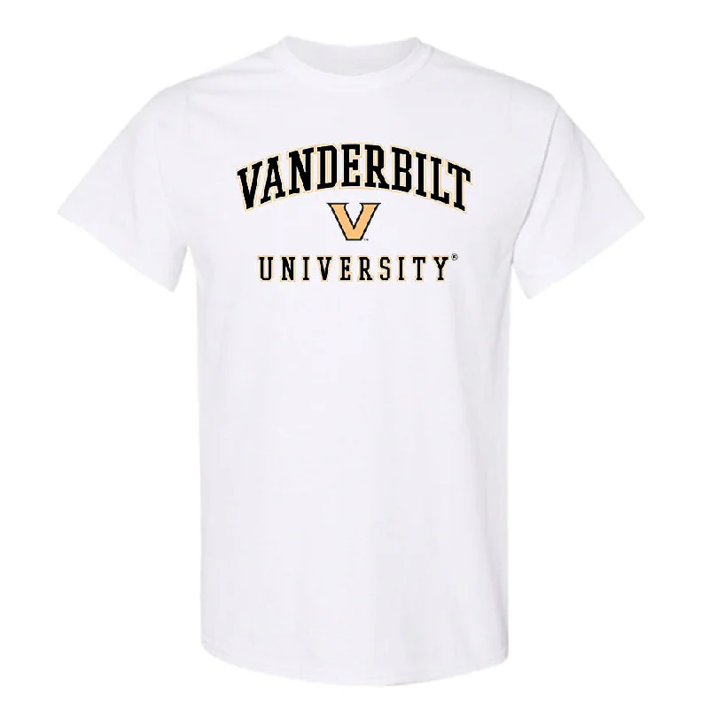 Vanderbilt - NCAA Women's Bowling : Saphyre Nofuente - Replica Shersey T-Shirt-- Print Jacquard Patchwork Vanderbilt - NCAA Women's Bowling : Saphyre Nofuente - Replica Shersey T-Shirt-- Print Jacquard Patchwork