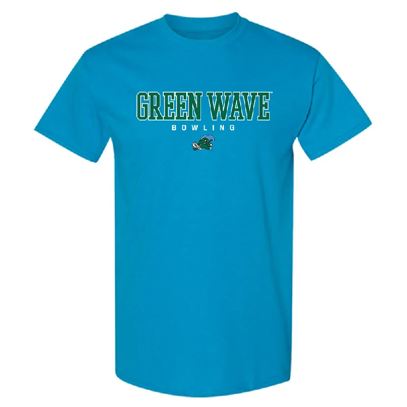 Tulane - NCAA Women's Bowling : Blanca Fraticelli - T-Shirt-- Fleece Nylon Spandex