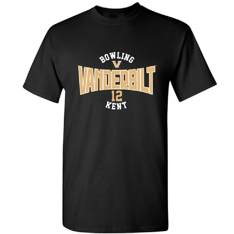 Vanderbilt - NCAA Women's Bowling : Natalie Kent - Classic Fashion Shersey T-Shirt-- Wool Fabric Cashmere Fabric Tweed Fabric Vanderbilt - NCAA Women's Bowling : Natalie Kent - Classic Fashion Shersey T-Shirt-- Wool Fabric Cashmere Fabric Tweed Fabric