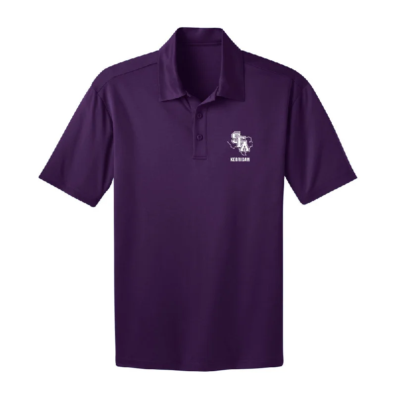 SFA - NCAA Women's Bowling : Juliana Kerrigan - Activewear Polo Shirt-- Ribbed T-Shirt High Neck Heavyweight SFA - NCAA Women's Bowling : Juliana Kerrigan - Activewear Polo Shirt-- Ribbed T-Shirt High Neck Heavyweight