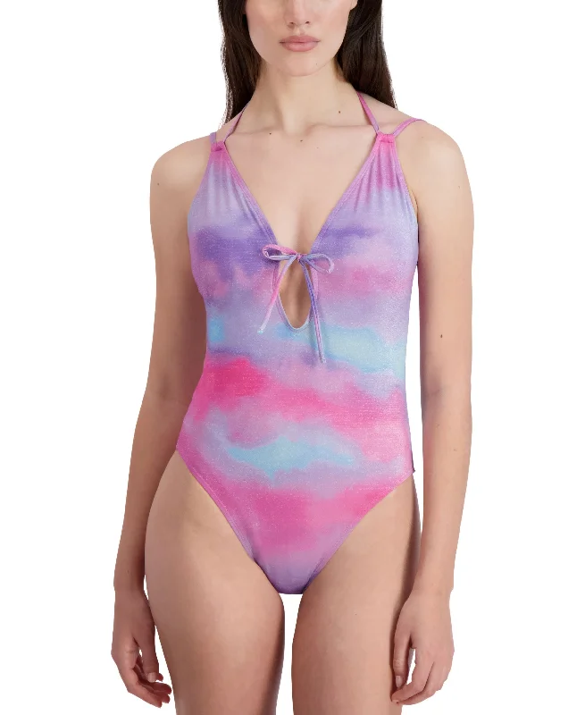 Cloud Nine Keyhole One-Piece Swimsuit Comfortable Tankini Set