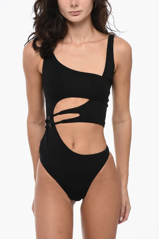 Off-White Cut-Out One-Piece Swimsuit 44 Italian size Sexy Cutout Swimsuit