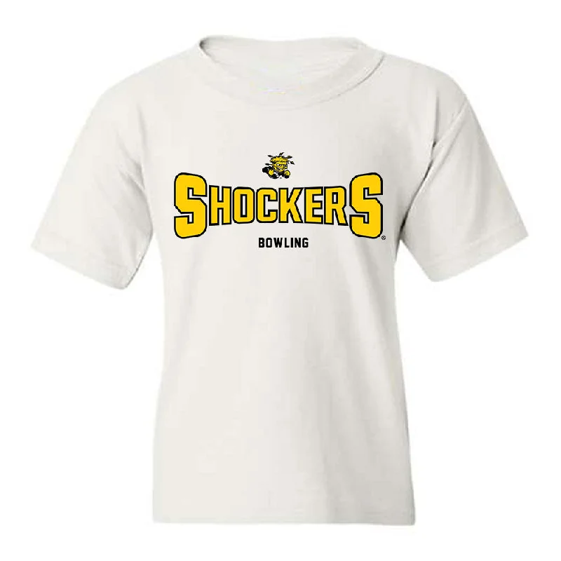 Wichita State - NCAA Women's Bowling : Morgan Kline - Youth T-Shirt-- Elasticated Padded Insulated