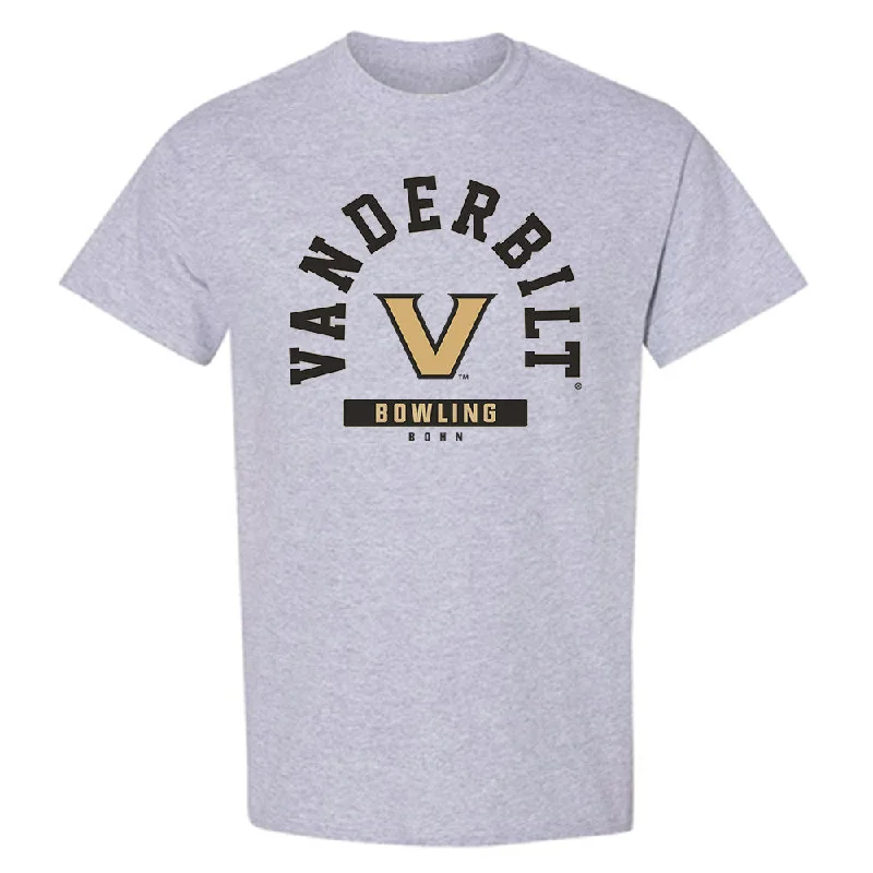 Vanderbilt - NCAA Women's Bowling : Sydney Bohn - Classic Fashion Shersey T-Shirt-- Rayon Velvet Corduroy