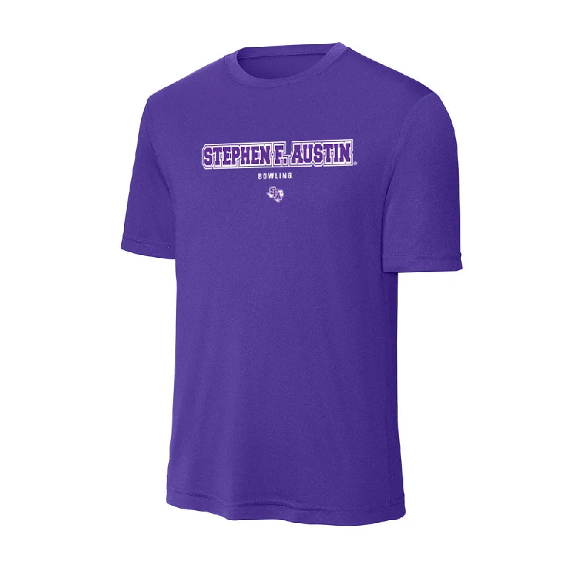SFA - NCAA Women's Bowling : Kristyn Graham - Classic Shersey Activewear T-Shirt-- Seamless Knitted Crochet