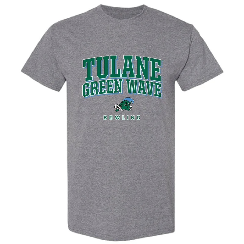 Tulane - NCAA Women's Bowling : Blanca Fraticelli - Classic Shersey T-Shirt-- Chenille Brocade Lace Tulane - NCAA Women's Bowling : Blanca Fraticelli - Classic Shersey T-Shirt-- Chenille Brocade Lace