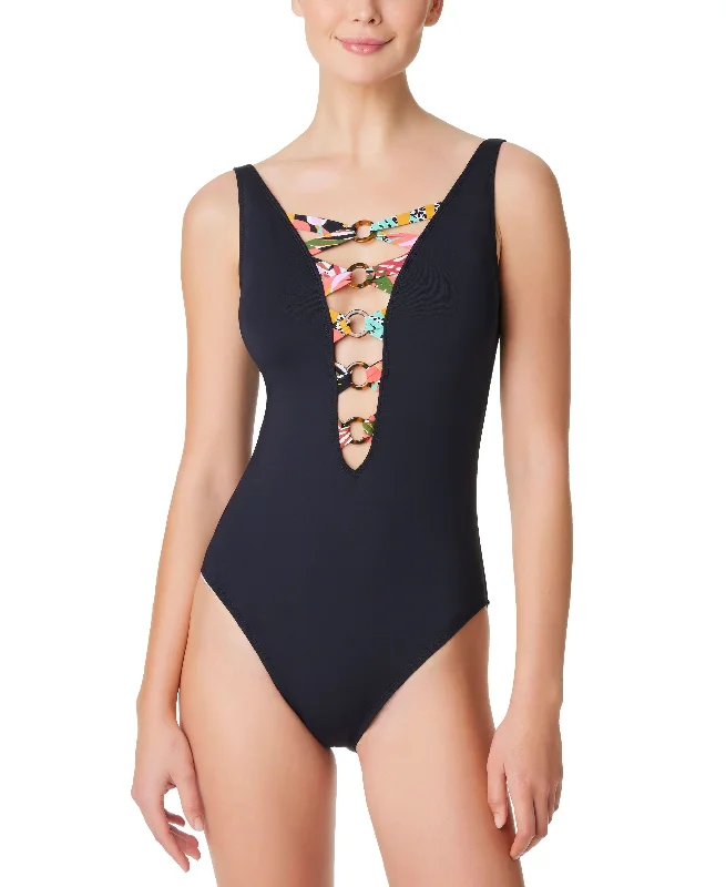 Women's Let's Get Loud One-Piece Swimsuit Monokini Swimsuit Design
