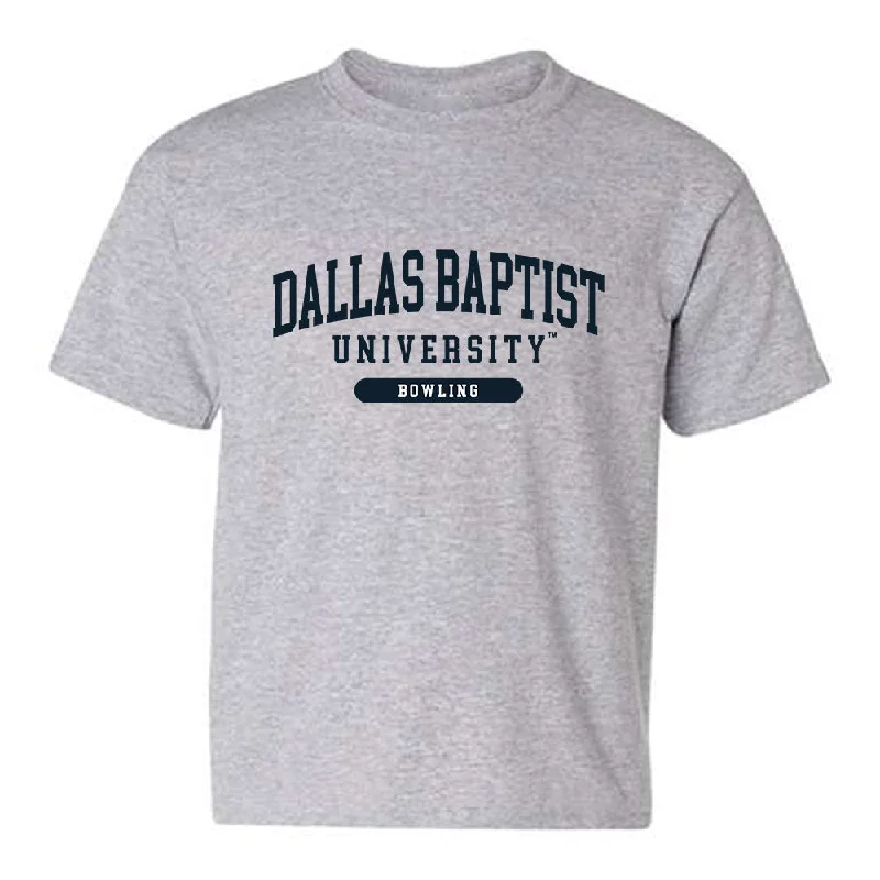 Dallas Baptist - NCAA Women's Bowling : Paul Marquez - Classic Shersey Youth T-Shirt-- Lace Blend Ribbed Blend Corduroy Blend Dallas Baptist - NCAA Women's Bowling : Paul Marquez - Classic Shersey Youth T-Shirt-- Lace Blend Ribbed Blend Corduroy Blend