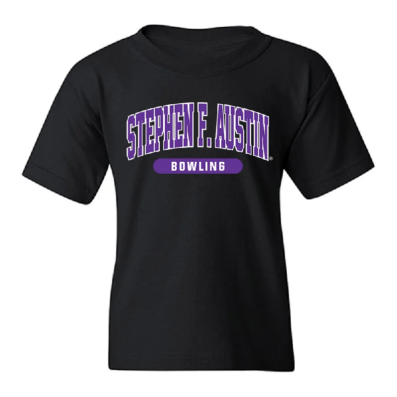 SFA - NCAA Women's Bowling : Kristyn Graham - Youth T-Shirt-- Anti-Shrink Durable Soft