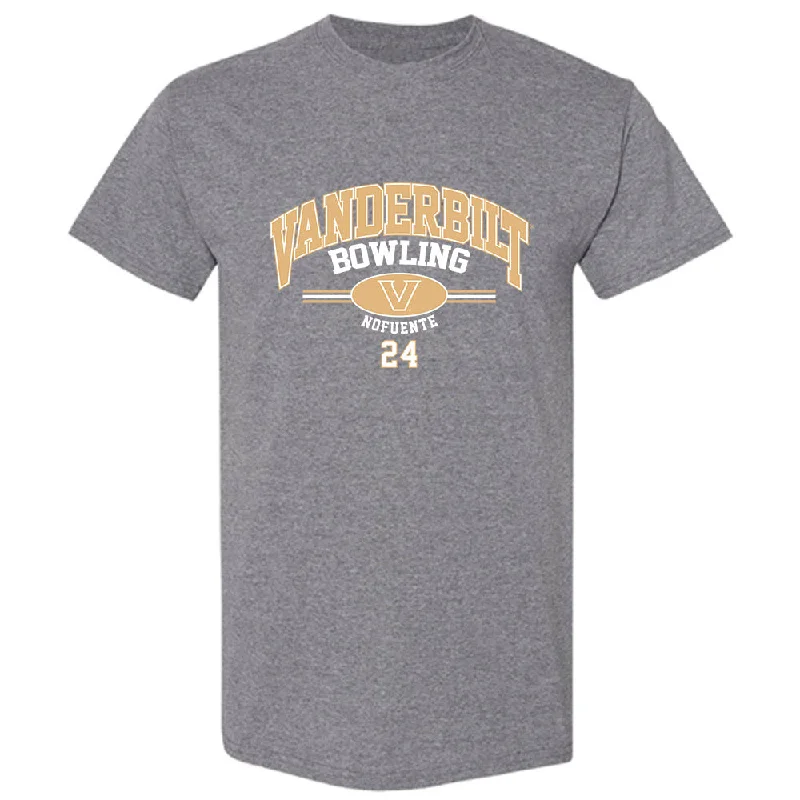 Vanderbilt - NCAA Women's Bowling : Saphyre Nofuente - Classic Fashion Shersey T-Shirt-- Lace Blend Ribbed Blend Corduroy Blend Vanderbilt - NCAA Women's Bowling : Saphyre Nofuente - Classic Fashion Shersey T-Shirt-- Lace Blend Ribbed Blend Corduroy Blend