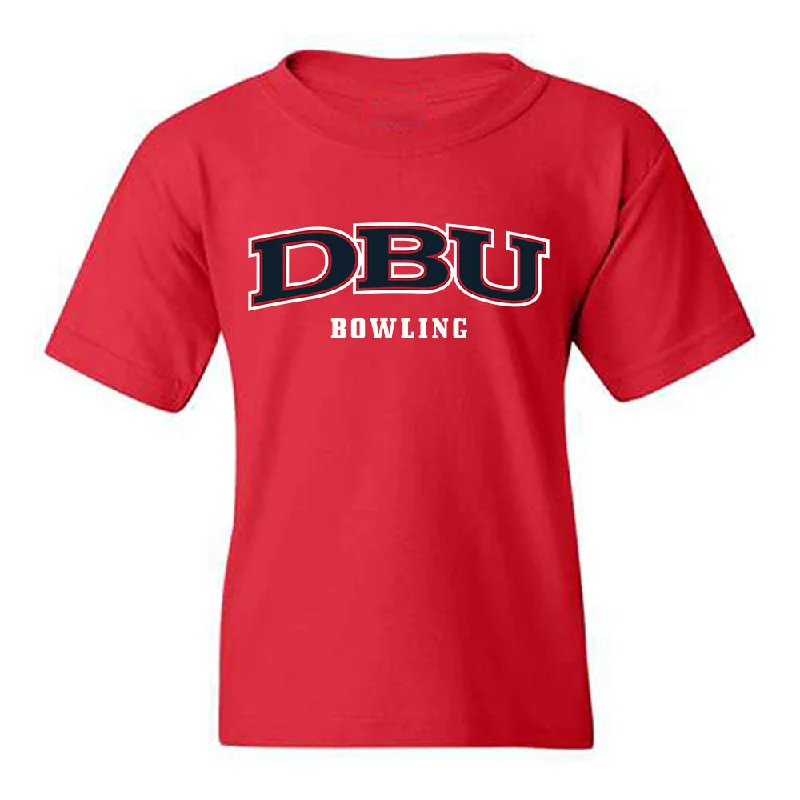 Dallas Baptist - NCAA Women's Bowling : Paul Marquez - Youth T-Shirt-- Oversized T-Shirt Spandex breathable