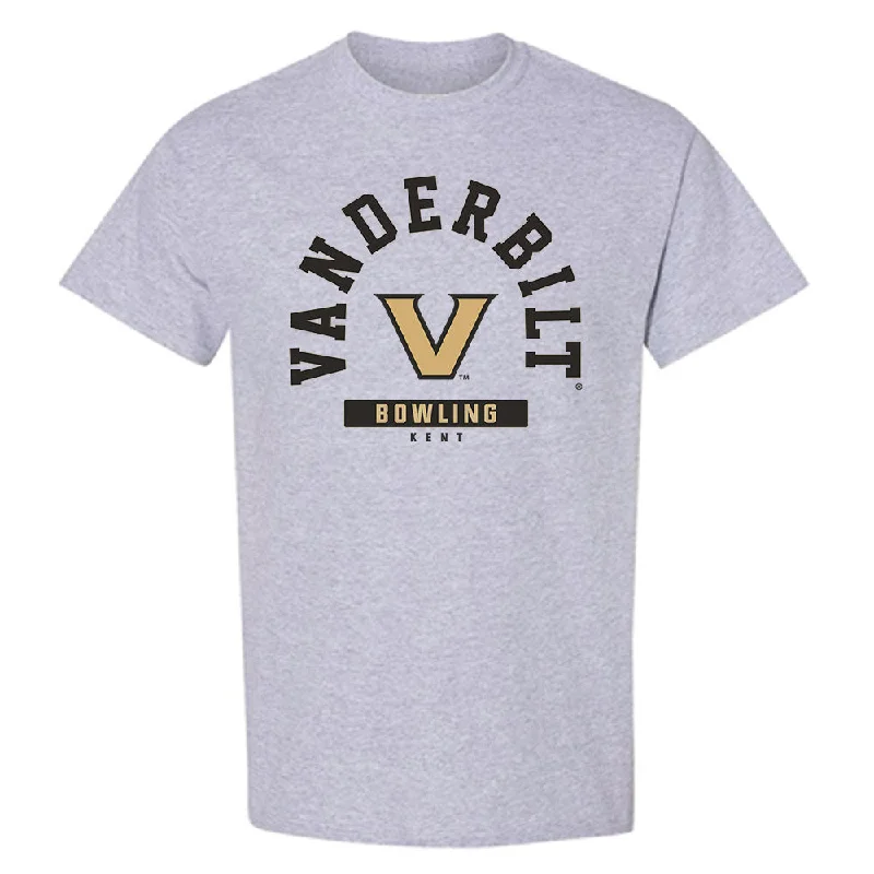 Vanderbilt - NCAA Women's Bowling : Natalie Kent - Classic Fashion Shersey T-Shirt-- Rayon Fabric Velvet Fabric Corduroy Fabric Vanderbilt - NCAA Women's Bowling : Natalie Kent - Classic Fashion Shersey T-Shirt-- Rayon Fabric Velvet Fabric Corduroy Fabric