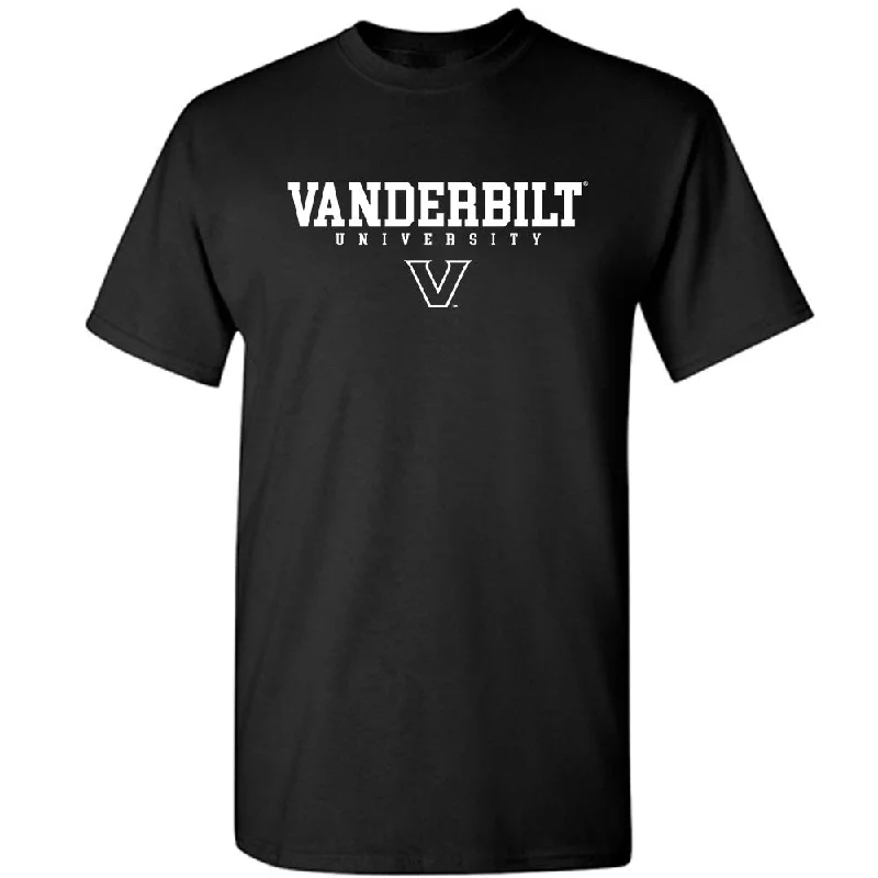 Vanderbilt - NCAA Women's Bowling : Natalie Kent - Sports Shersey T-Shirt-- Notch Collar Peter Pan Collar Cowl Neck