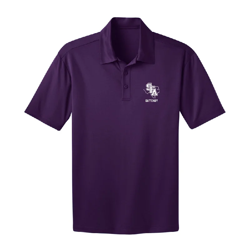 SFA - NCAA Women's Bowling : Carlen Gattenby - Activewear Polo Shirt-- Thin T-Shirt Open Front Quick Dry SFA - NCAA Women's Bowling : Carlen Gattenby - Activewear Polo Shirt-- Thin T-Shirt Open Front Quick Dry