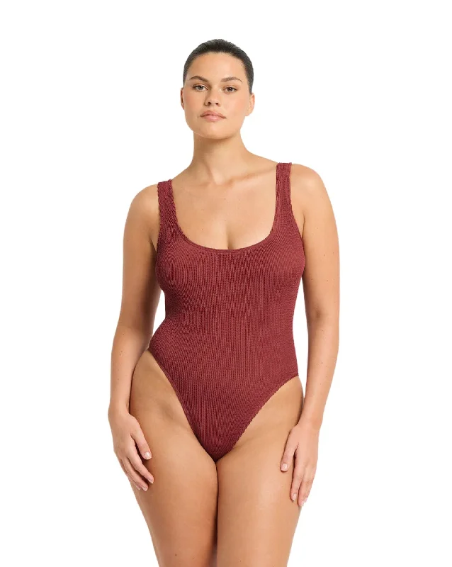 Madison One Piece Recycled Swimsuit Timeless Black Bikini