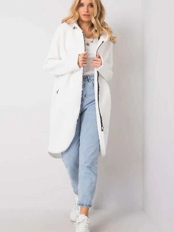 Sweatshirt Rue Paris Hoodie with Hem Drawcord Adjustable Customizable