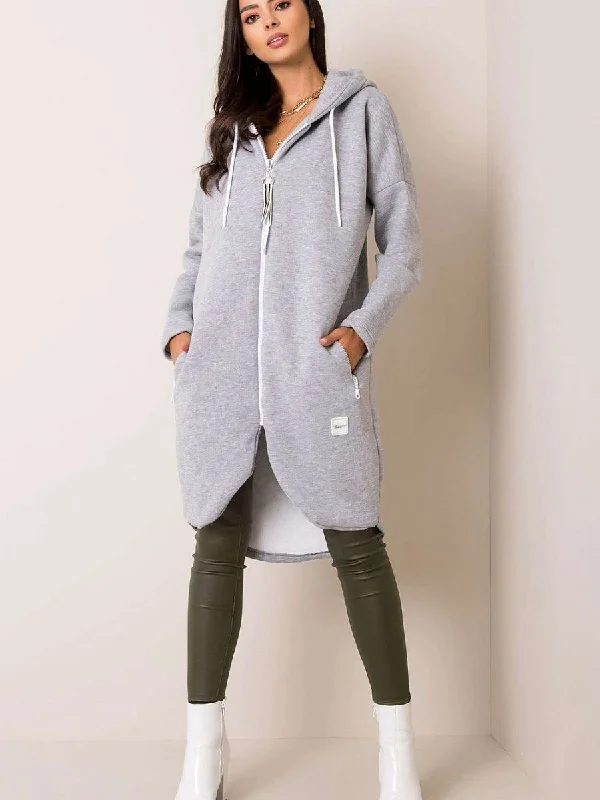 Sweatshirt Relevance Hoodie with Elastic Cuffs Stretchable Comfortable