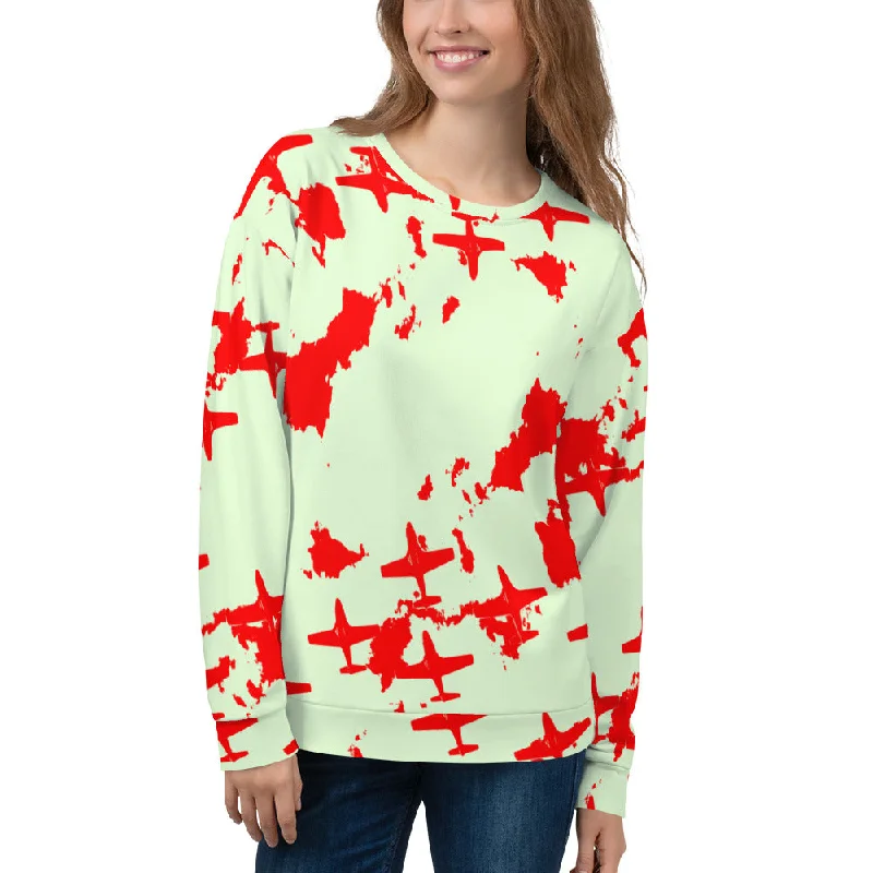 Fighter Plane Squadron Soft Cotton Brushed Fleece Unisex Sweatshirt Hoodie with Longline Fit Extended Stylish Fighter Plane Squadron Soft Cotton Brushed Fleece Unisex Sweatshirt Hoodie with Longline Fit Extended Stylish