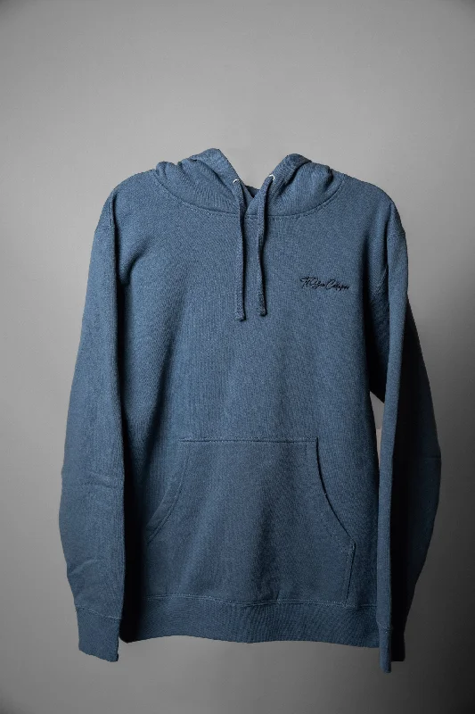 Signature Mid Weight Hoodie Hoodie with Hem Applique Textured Unique