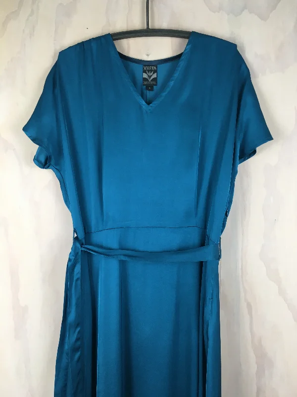 Vesta V Greta Dress - Turquoise Tunics Cozy comfortable