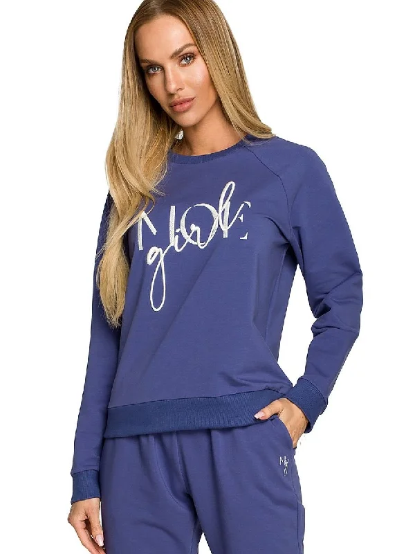 Sweatshirt Moe Hoodie with Neon Bright Vibrant