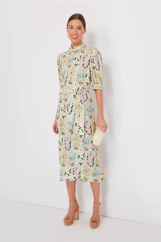 Floral Tile Langley Dress Tunics Velvet soft