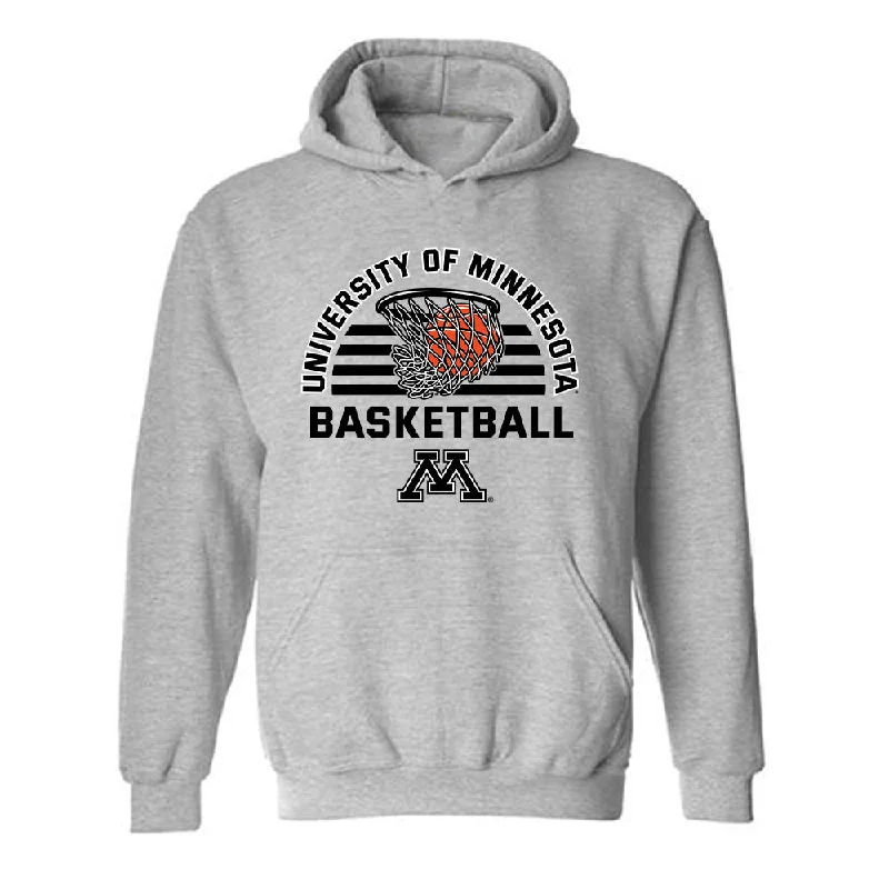 Minnesota - NCAA Women's Basketball : McKenna Johnson - Sports Shersey Hooded Sweatshirt Hoodie with Hem Fringe Bohemian Relaxed