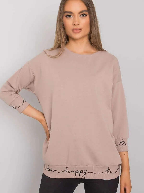 Sweatshirt Relevance Hoodie with Fur Luxurious Winter