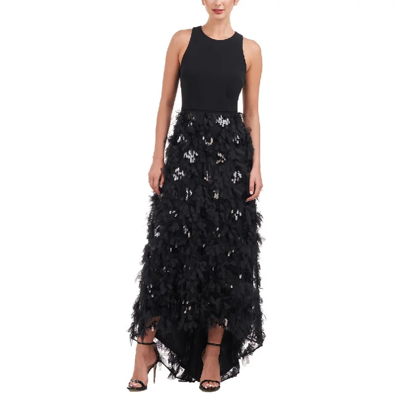 JS Collections Womens Fringe Sequin Evening Dress Tunics Recommended stylist