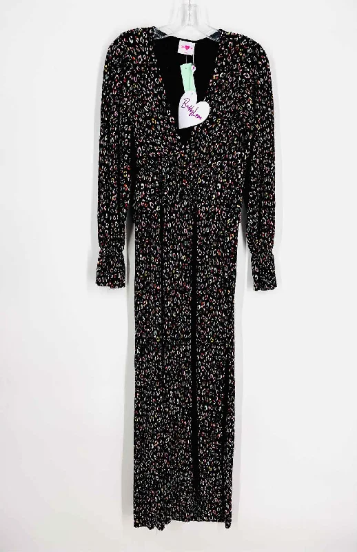 Buddy Love Size XS Black/Multi Animal Print Pleated NEW Dresses Dress Tunics Custom made