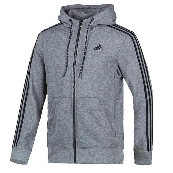 adidas Men's Essentials Hoodie Dark Grey/Black Hoodie with Bell Sleeves Flared Feminine