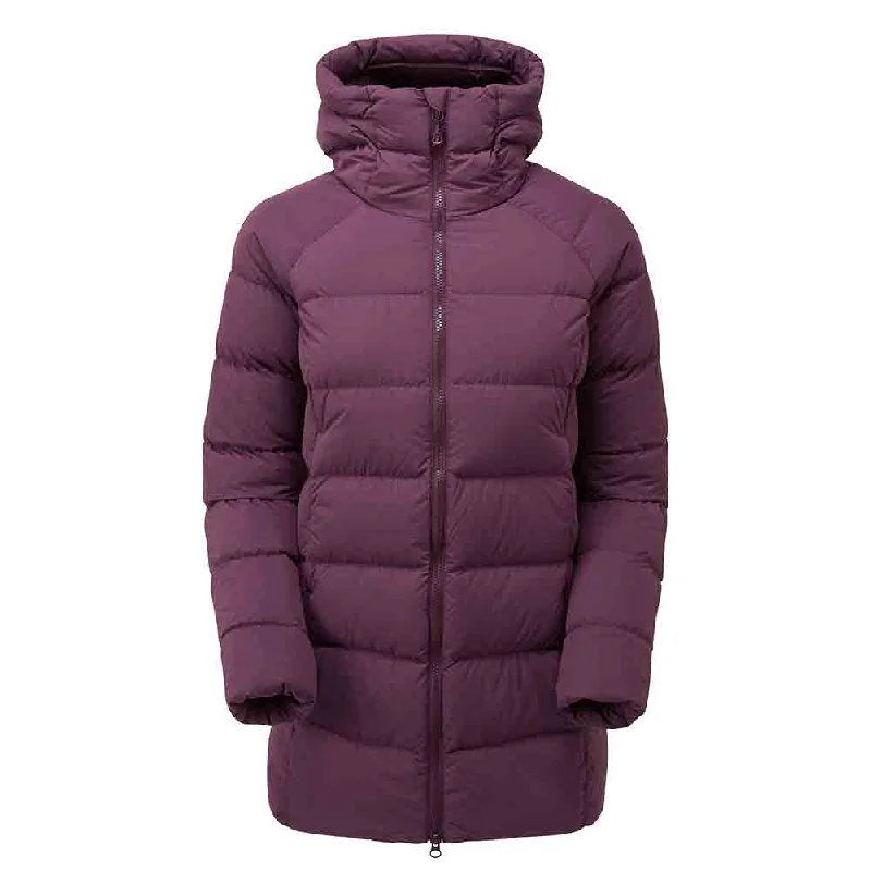 女裝環保羽絨外套 Women Tundra Hoodie Hoodie with Snap Buttons Easy Quick