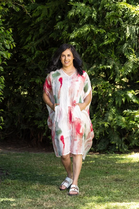 Deeanne Hobbs - DHS24-120 Vacation Dress Off-the-shoulder Chic Trendy