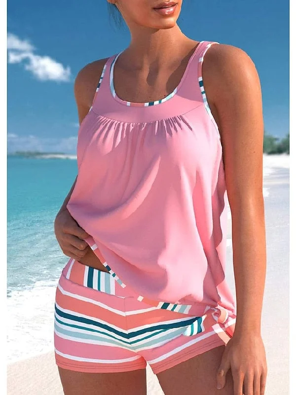 Modest Swimsuit for Women Floral Swimwear Set