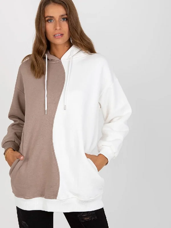Sweatshirt Rue Paris Hoodie with Monochrome Minimalist Simple