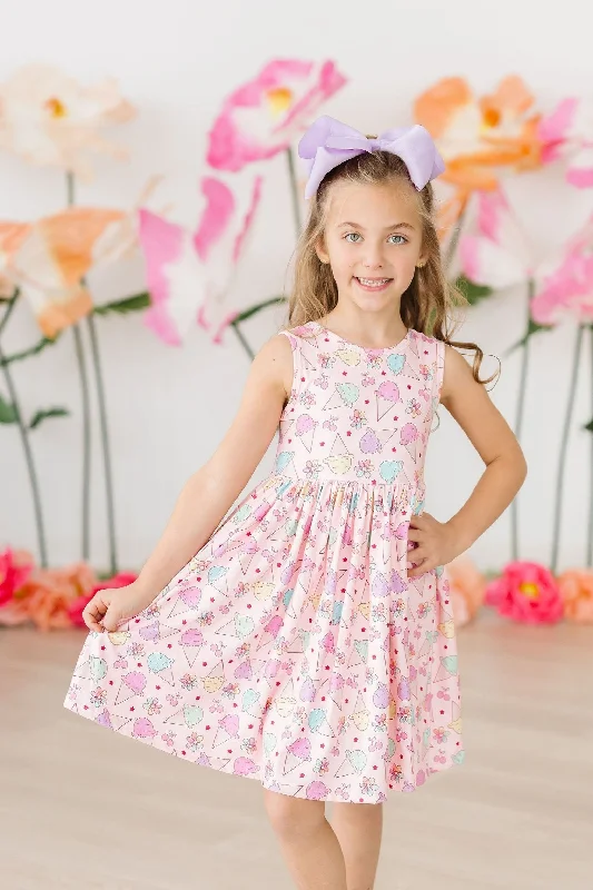 Ice Cream & Shout Tank Twirl Dress Tunics Modern contemporary