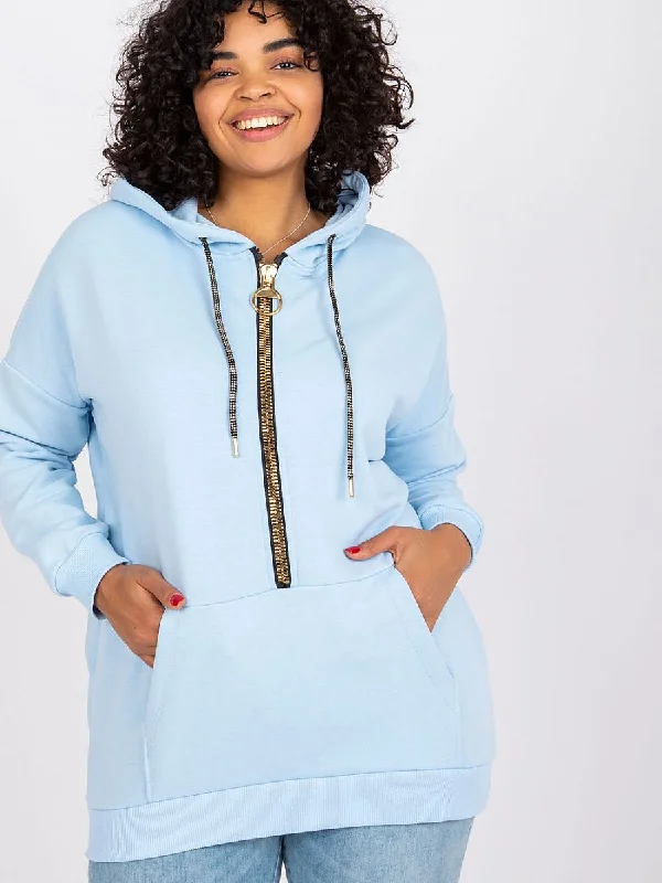 Sweatshirt Relevance Hoodie with Camouflage Military Edgy