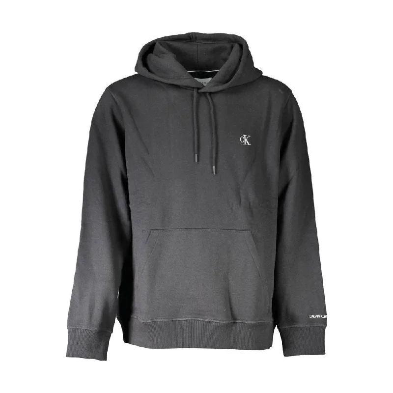 Calvin Klein Sleek Hooded Sweatshirt with Central Pocket Hoodie with Earth Tones Natural Calm Calvin Klein Sleek Hooded Sweatshirt with Central Pocket Hoodie with Earth Tones Natural Calm