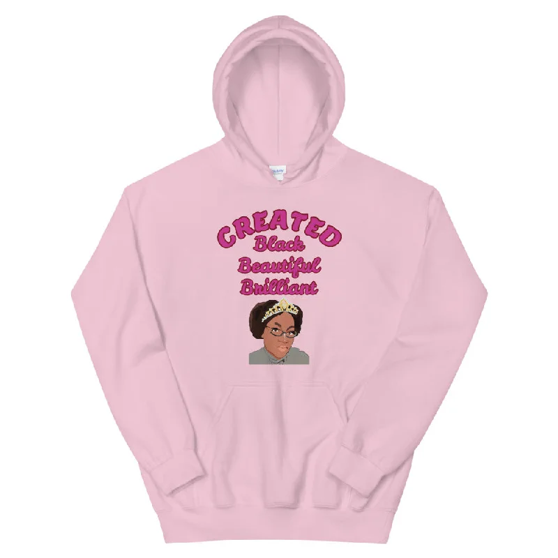 Black Queen Unisex Hoodie Hoodie with Hem Elastic Stretchable Comfortable