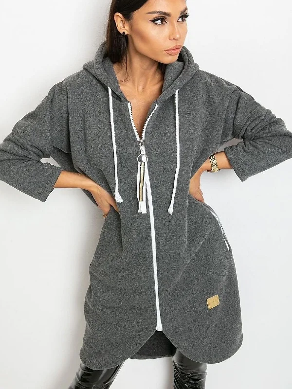 Sweatshirt Relevance Hoodie with Slim Fit Tailored Modern