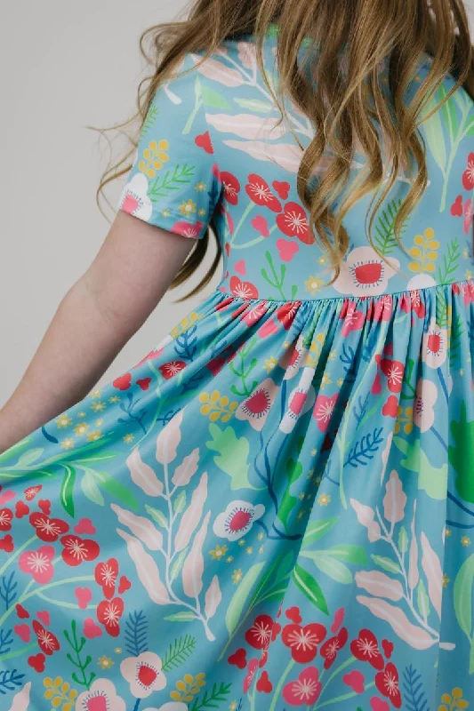 Spring Breeze S/S Pocket Twirl Dress Tunics Essential wardrobe