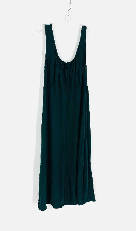 Old Navy Size M Dark Green Solid Dresses Dress Tunics Evening elegant