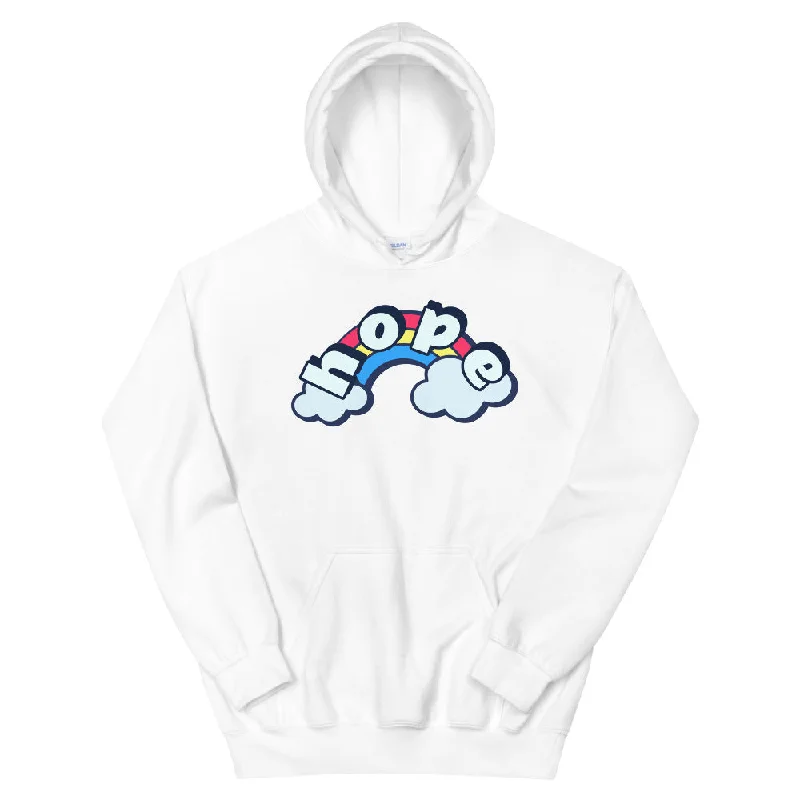 Bubblegum Hope Rainbow Clouds Soft, Smooth, Stylish Unisex Heavy Blend Hoodie Hoodie with Set-In Sleeves Structured Classic Bubblegum Hope Rainbow Clouds Soft, Smooth, Stylish Unisex Heavy Blend Hoodie Hoodie with Set-In Sleeves Structured Classic