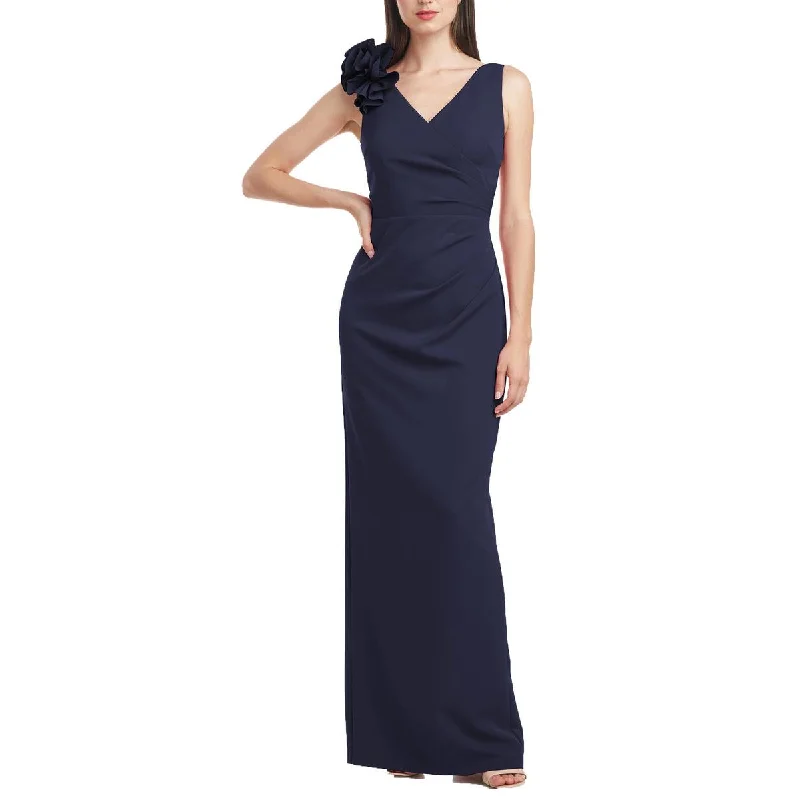 JS Collections Womens Anais Ruffle Rosette Evening Dress Tunics Chic fashionable