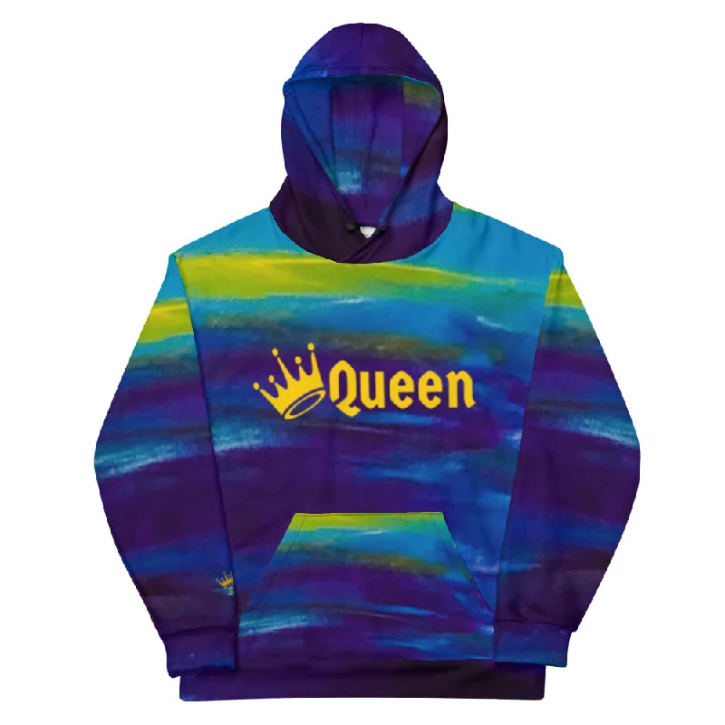 Royal Unisex Hoodie Hoodie with Oversized Fit Loose Comfortable