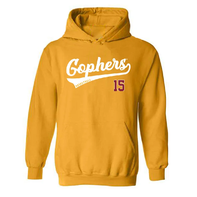 Minnesota - NCAA Women's Basketball : Brynn Senden - Classic Shersey Hooded Sweatshirt Hoodie with Patch Decorative Personalized