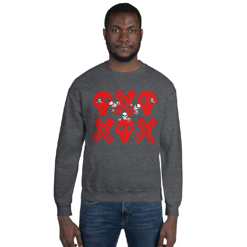 Spooky Show Peek-A-Boo Halloween Ghouls Unisex Crew Neck Sweatshirt Hoodie with Gradient Ombre Colorful Spooky Show Peek-A-Boo Halloween Ghouls Unisex Crew Neck Sweatshirt Hoodie with Gradient Ombre Colorful